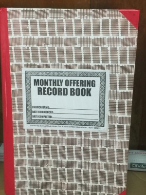 Offering Record Book